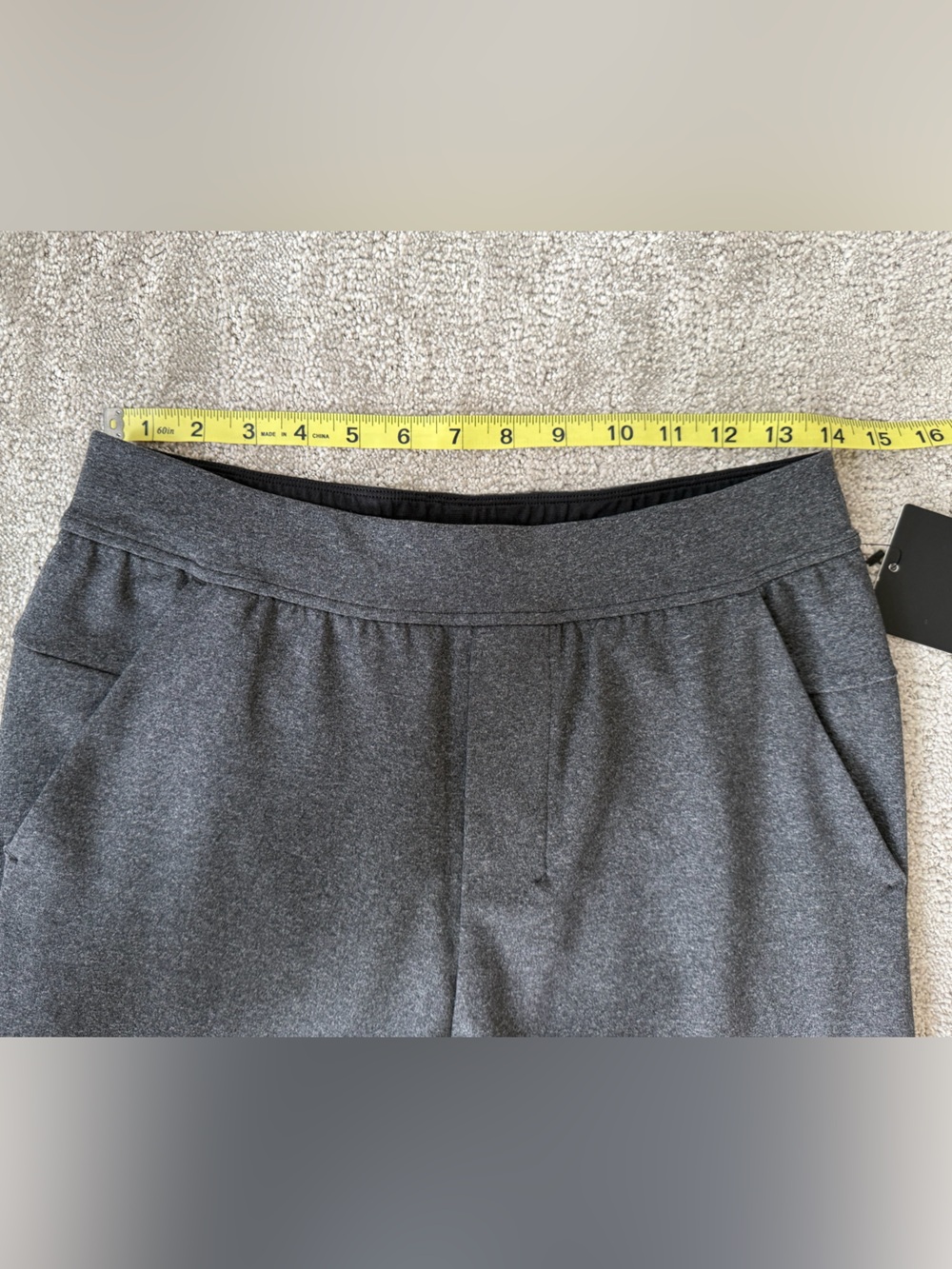NWT Lululemon Intent Jogger *30" in Heathered Black Size Small Track Pants - Picture 14 of 16